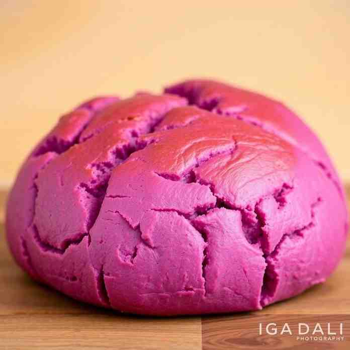 Bake Hawaiian Taro Bread - Soft, Sweet & Purple